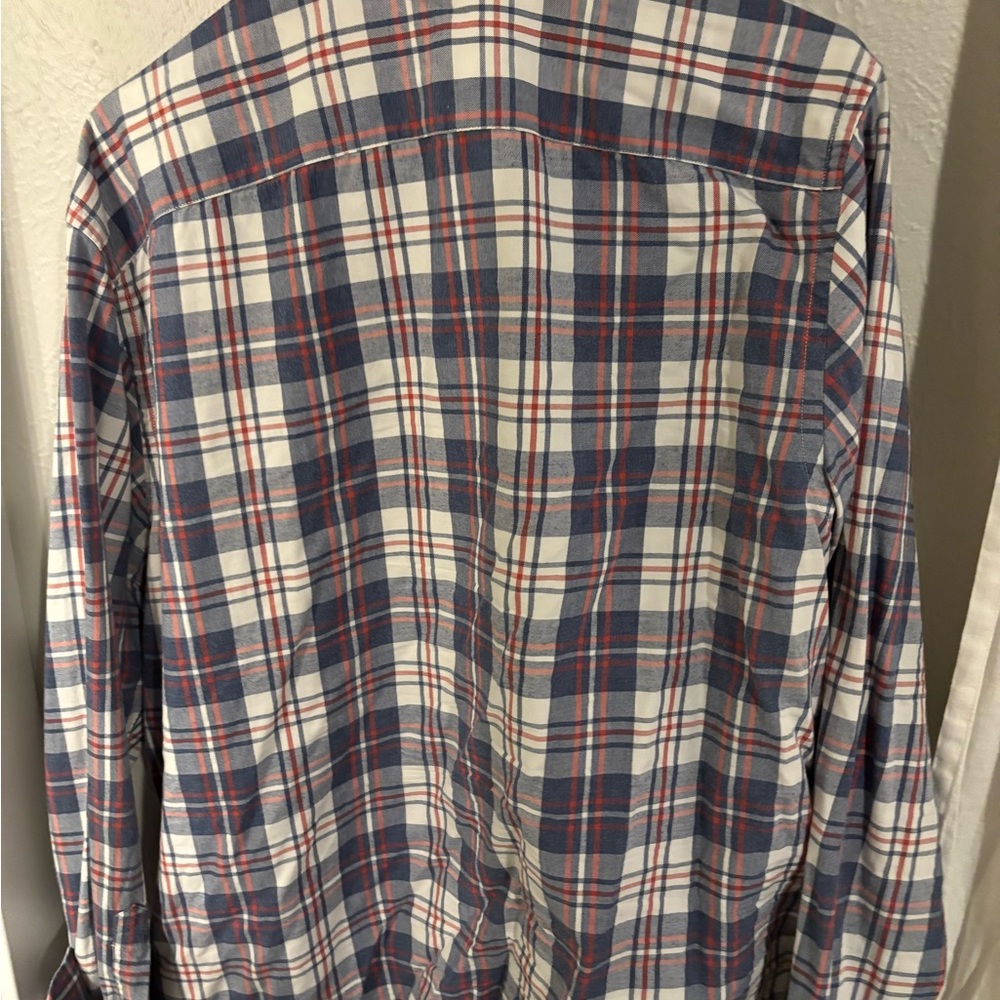 Untuckit Men's Casual Button Up Long Sleeve Shirt Size 2XL Slim Fit